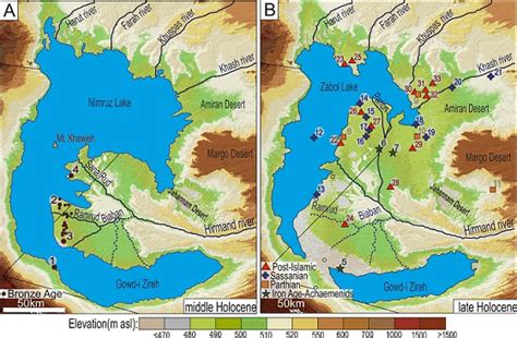 —ASTER hillshade Global Digital Elevation Model of the Sistan Basin... | Download Scientific Diagram