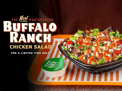 Whataburger Menu Salads (2023) - All Menu Food