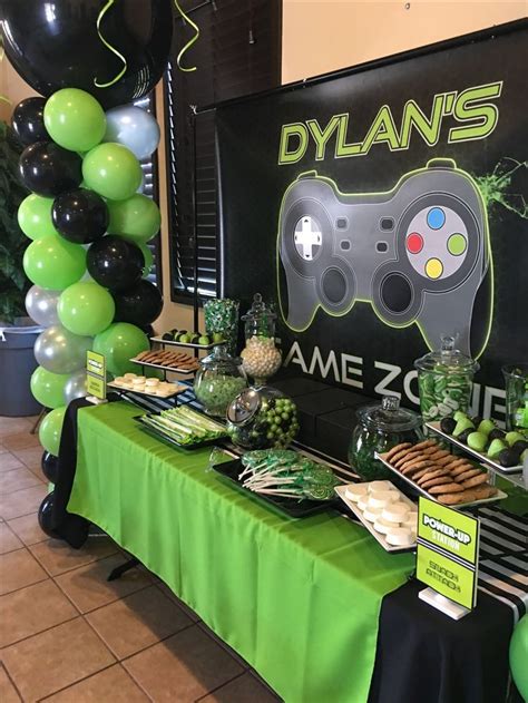 video game birthday party ideas - Kathline Willoughby