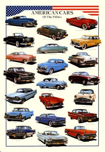 List of Antique cars list names 1950s | Car Picture Collection