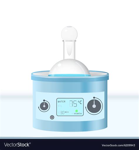 Water Bath Laboratory Apparatus Drawing