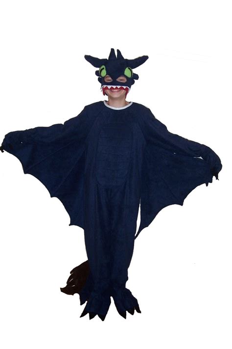 How to train your Dragon Night Fury Toothless Inspired Costume