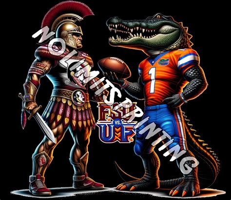 FSU Vs. Gators Rivalry PNG Instant Download - Etsy