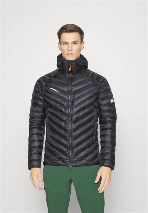 Mammut BROAD PEAK HOODED - Down jacket - black - Zalando