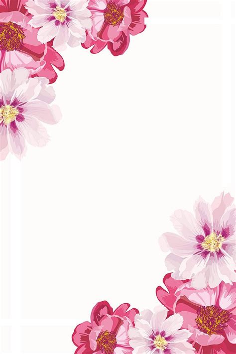 Free Flowers, Simple, Border Background Images, Fresh Flowers Simple ...