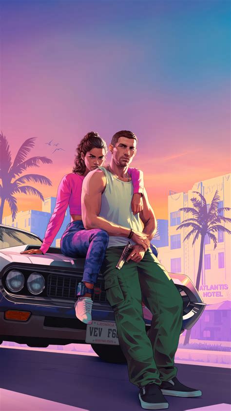 Grand Theft Auto 6 Game 4K #2711n Wallpaper iPhone Phone