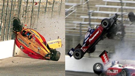 Biggest IndyCar Crashes In Texas Each Year (1997-2009) - YouTube