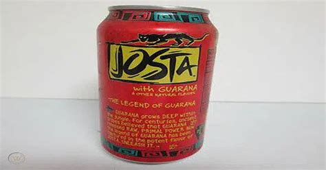 Josta Energy Drink (History, Pictures & Commercials) - Snack History