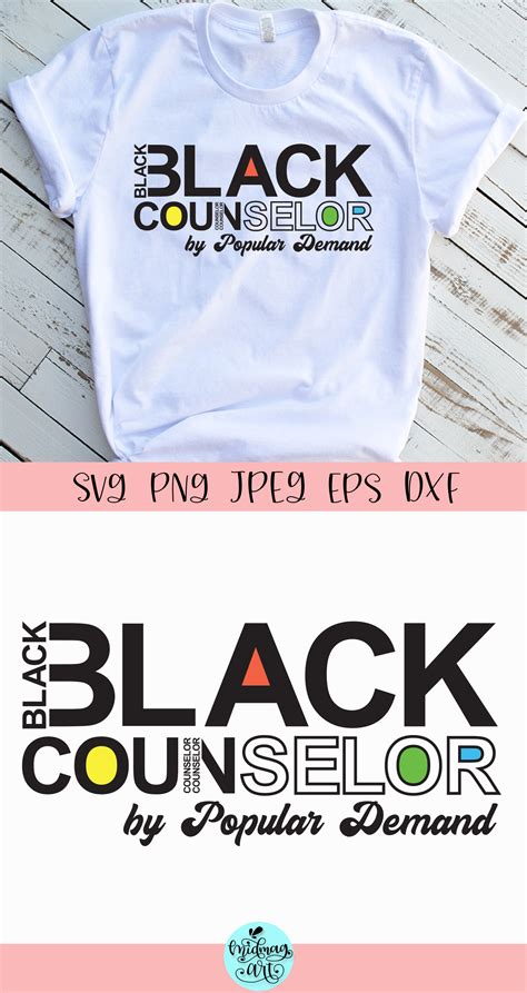 Black counselor by popular demand svg, melanin svg By Midmagart ...