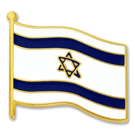 Israel Flag Pin | PinMart