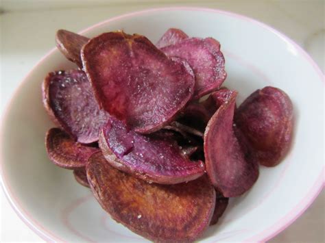 purple sweet potato chips | You Are Because You Eat