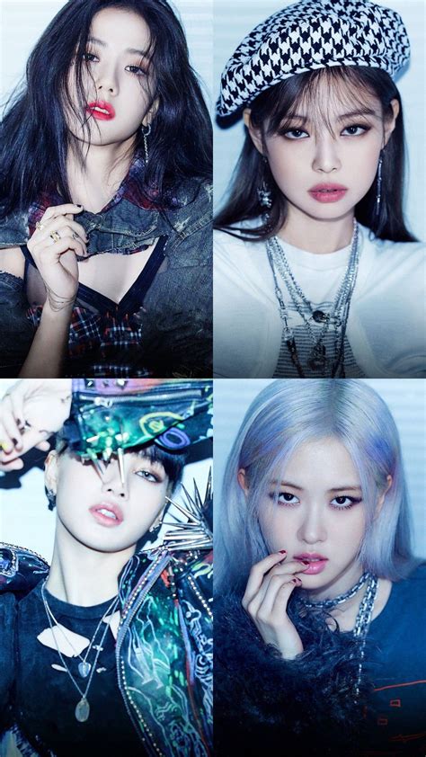 BLACKPINK 'THE ALBUM' TEASER POSTER #1 | Blakpink, Black pink ...