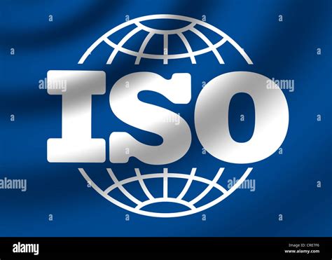 ISO - International Organization for Standardization logo flag symbol ...