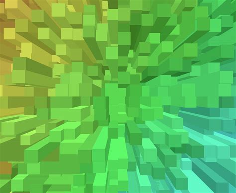 Free Stock Photo 12646 Background of extruded green cubes | freeimageslive