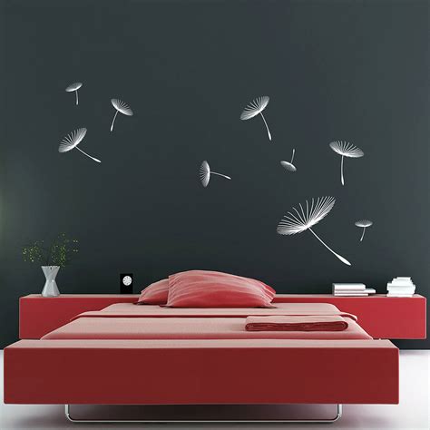 Floating Dandelions Wall Stickers By Zazous
