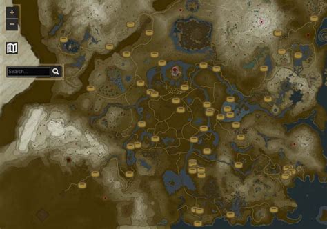 Zelda: Tears of the Kingdom map-guide: all wells - iGamesNews