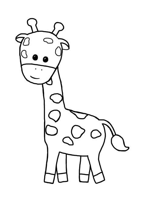 Easy Animal Coloring Pages - FREE Download - Underbart skapad