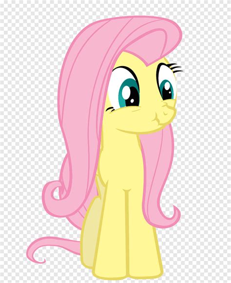 Fluttershy, Tentando não rir, personagem My Little Pony, png | PNGEgg