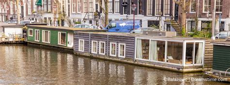 Houseboats in Amsterdam - Dreamstime