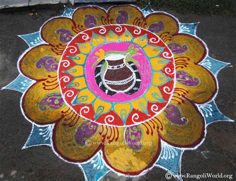 Pongal Rangoli37 Jan13