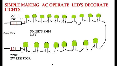 Led Serial Circuit Diagram