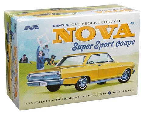 Moebius Models 1:25 1964 Chevrolet Chevy II Nova Super Sport Coupe – M & J Toys Inc. Die-Cast ...