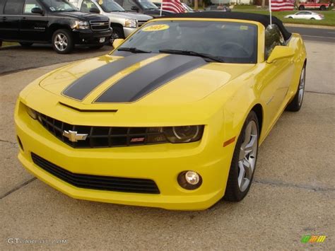 2011 Rally Yellow Chevrolet Camaro SS/RS Convertible #56087033 ...