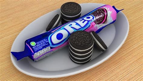 Oreo Biscuit model - TurboSquid 1794626