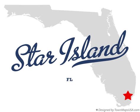 Map of Star Island, FL, Florida