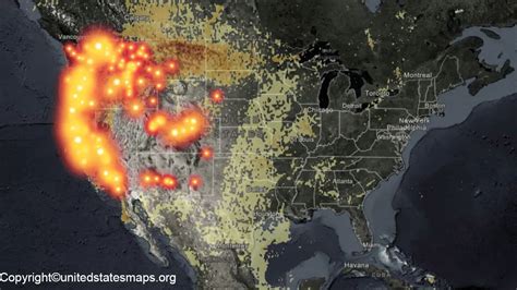 US Wildfire Smoke Map | Map of US Wildfire Smoke