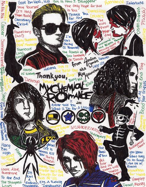 My Chemical Romance Fan Art by epicjordypants on DeviantArt