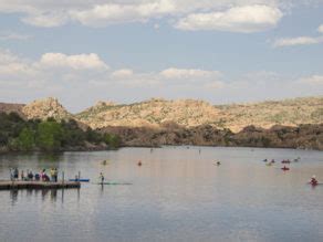 Prescott AZ Watson Lake Hiking Loop: Granite Dells, Coves & Waterfall