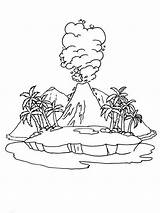 Free Printable Volcano Coloring Page  Download Print Or Color Online sketch template