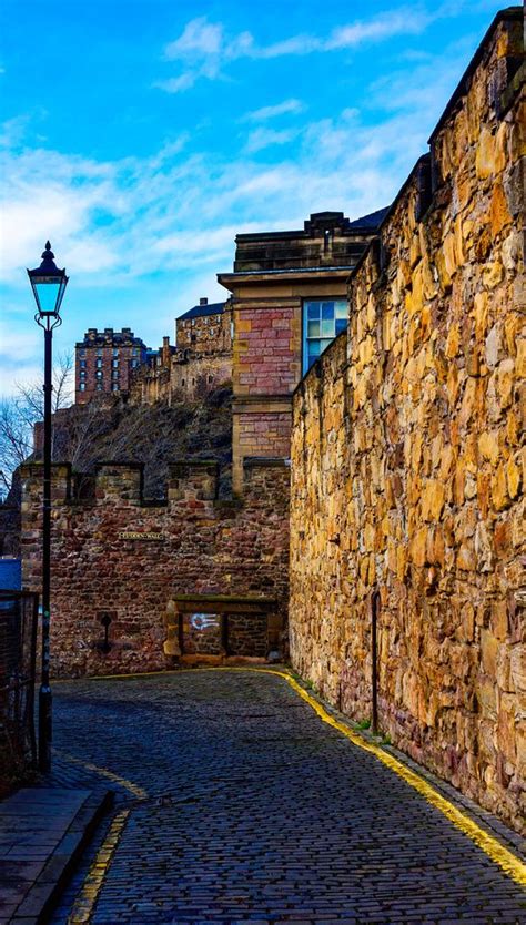 Edinburgh Castle from Flodden Wall | Edinburgh castle, Edinburgh, Castle