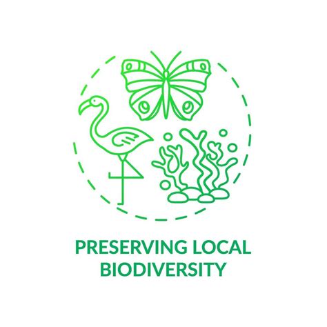 Preserving local biodiversity concept icon 2355643 Vector Art at Vecteezy