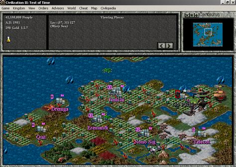 Civilization 2 ToT Freeware Download - The Game Engine