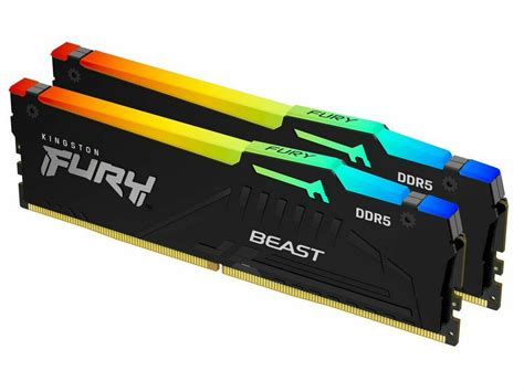 Kingston Fury Beast RGB 32GB DDR5 RAM με 2 Modules (2x16GB) και ...