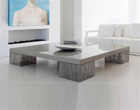 Grey coffee table with square legs | Coffee table, Table, Interior