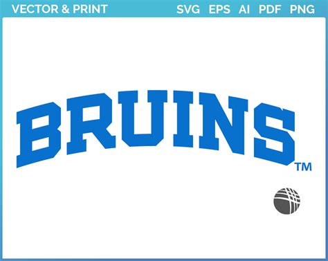 UCLA Bruins - Wordmark Logo (2017) - College Sports Vector SVG Logo in ...