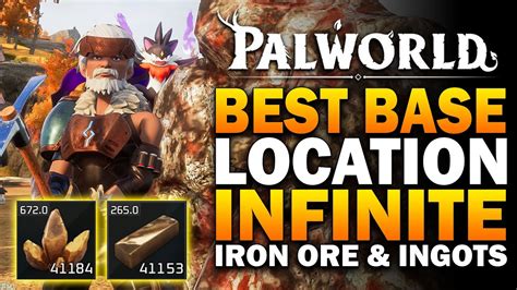 Palworld INFINITE Ore & Ingot Farm - Palworld Best Base Location - YouTube