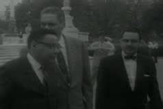 THURGOOD MARSHALL SWORN-IN - Film & Video Stock