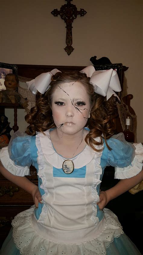 Broken porcelain doll - Halloween costume | Doll halloween costume, Halloween costumes for girls ...