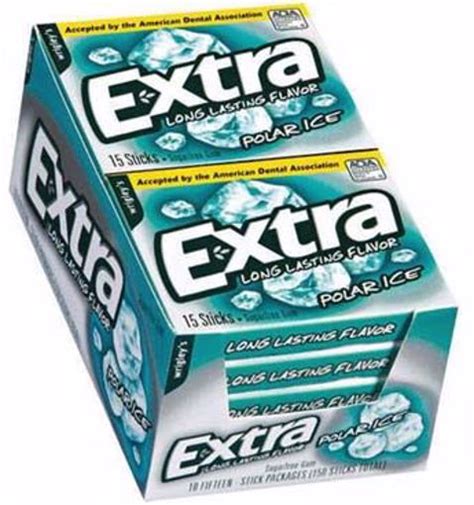 Extra Polar Ice Gum Slim Pk 15 Pc 10 Count (120 Units)-Dealsonet.com