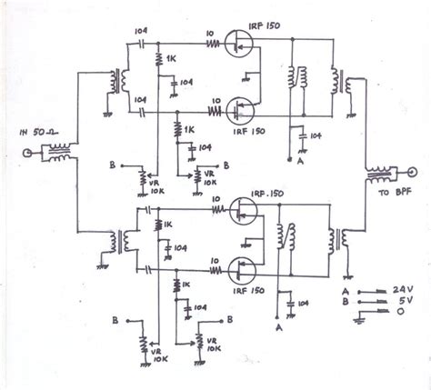Rf Amplifier Circuit Schematic