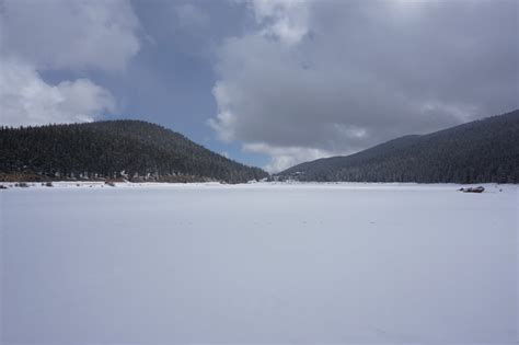 Echo Lake Winter - GO HIKE COLORADO