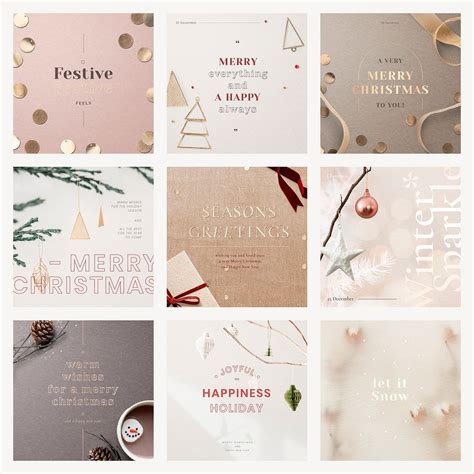 Christmas Instagram ad template vector | Premium Vector - rawpixel