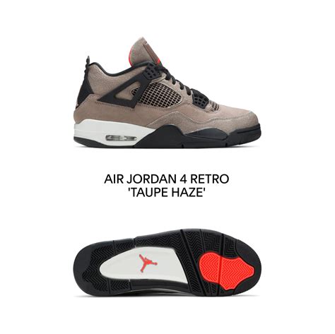 GOAT: [SEED] Just Dropped: Air Jordan 4 Retro 'Taupe Haze' available ...