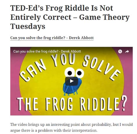 Ted Ed Riddles Youtube - Riddles Blog