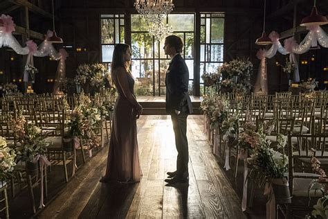 The Vampire Diaries Alaric and Jo's Wedding Pictures | PS Entertainment