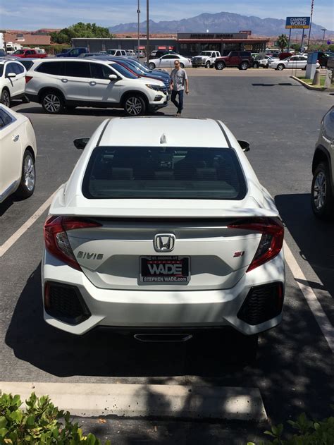 FINALLY! My New White Si Sedan | 2016+ Honda Civic Forum (10th Gen ...